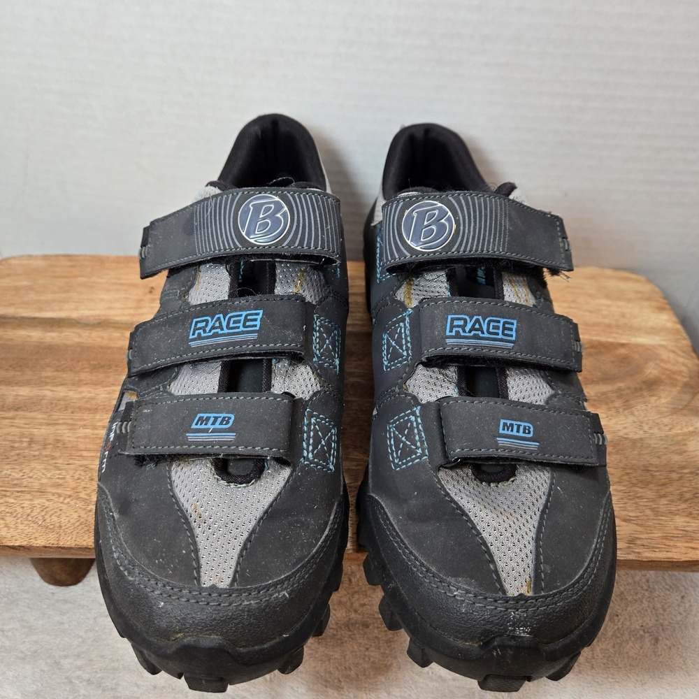 Bontrager Women's MTB Cycling Shoes EU 39 US 8‎ Black Blue  SPD Mountain Bike